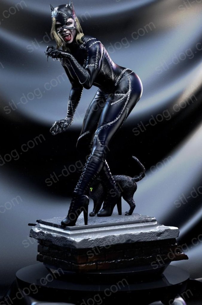 DC猫女 (Catwoman) 3D打印图纸